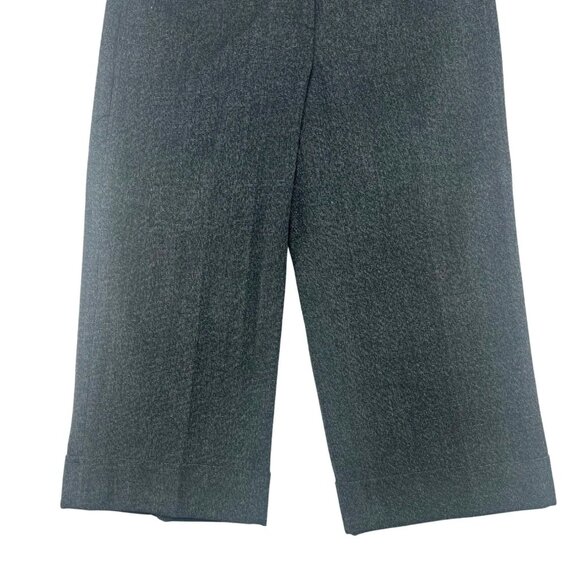 Willi Smith Womens Grey Wide-Leg Crapi Pants Size 10 - Picture 10 of 13